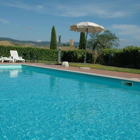 Spacious Farmhouse In Pienza With Swimming Pool Lägenhet Contignano Exteriör bild