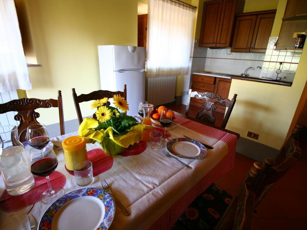 Spacious Farmhouse In Pienza With Swimming Pool Lägenhet Contignano Exteriör bild